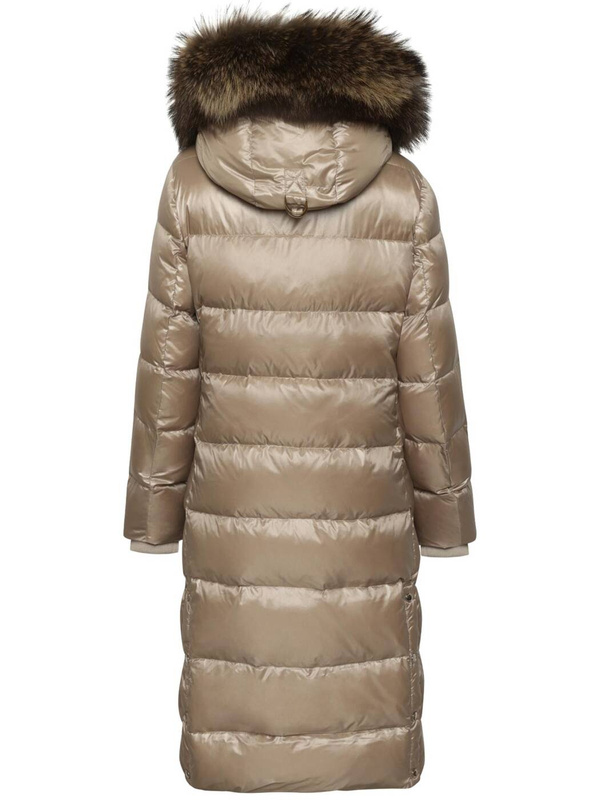 ROCKANDBLUE ADREA RX 110 cm - Damski płaszcz puchowy o wąskim kroju