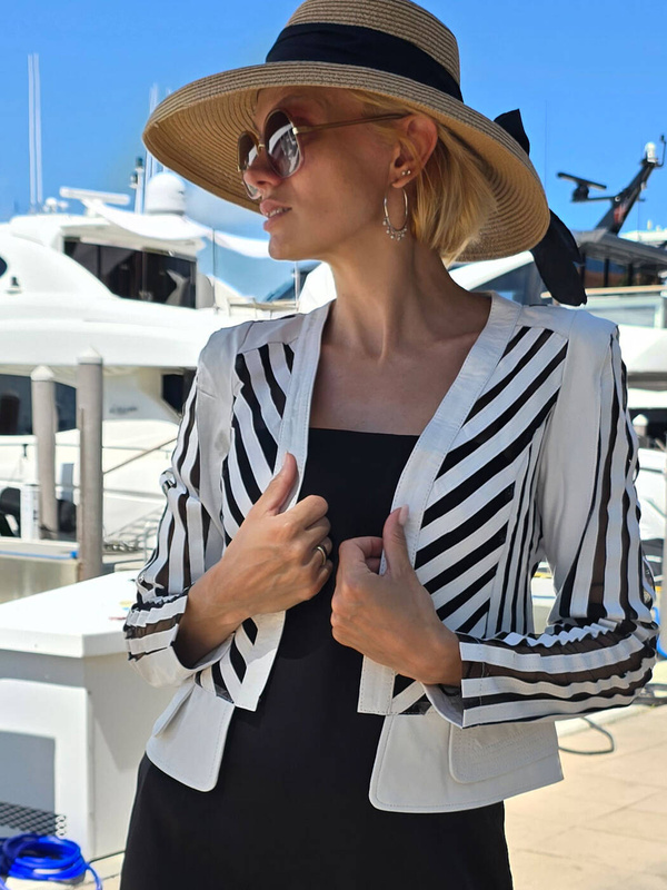 Żakiet skórzany ALEXANDRA MILANO