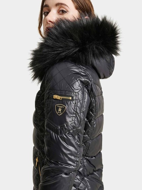 ROCKANDBLUE EVE 75 cm - Damska kurtka puchowa o bardzo wąskim kroju