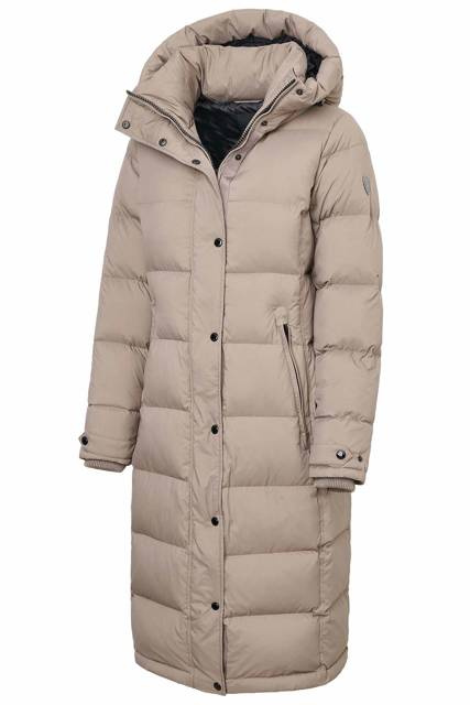 ROCKANDBLUE FALCON 110 cm - Długi puchowy damski płaszcz