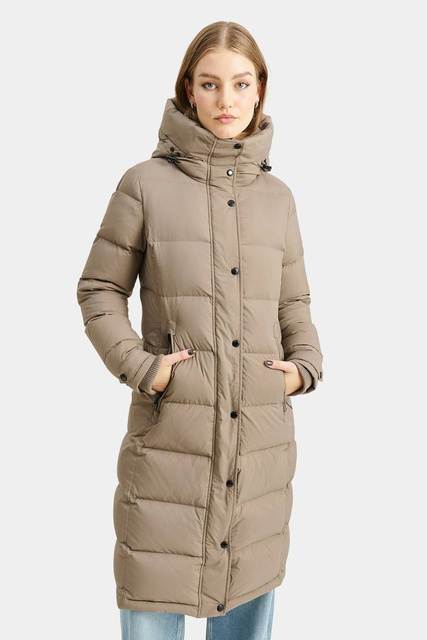 ROCKANDBLUE FALCON 110 cm - Długi puchowy płaszcz