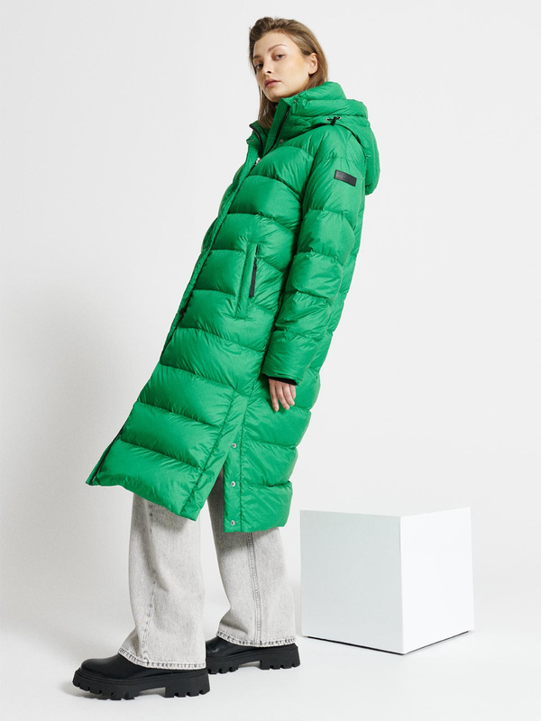 ROCKANDBLUE HOPE COAT 110 cm Damski płaszcz puchowy o regularnym kroju