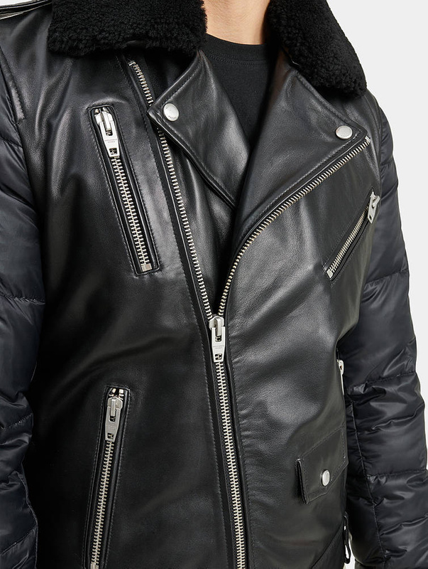 ROCKANDBLUE ZANE 65 cm - Kurtka skórzana typu ramoneska