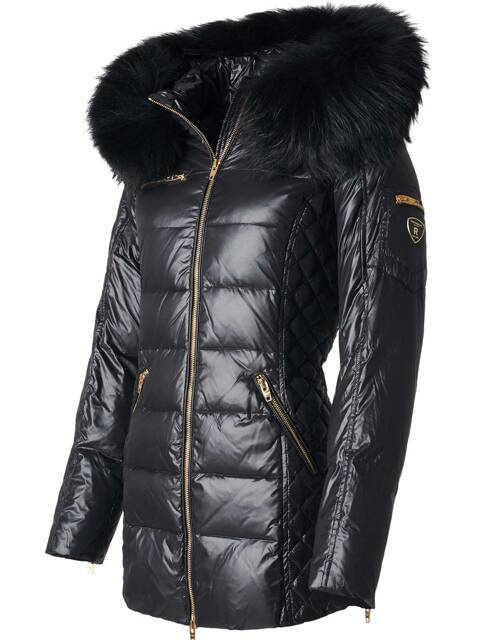 ROCKANDBLUE EVE 75 cm - Luksusowa kurtka puchowa z kapturem i jenotem.