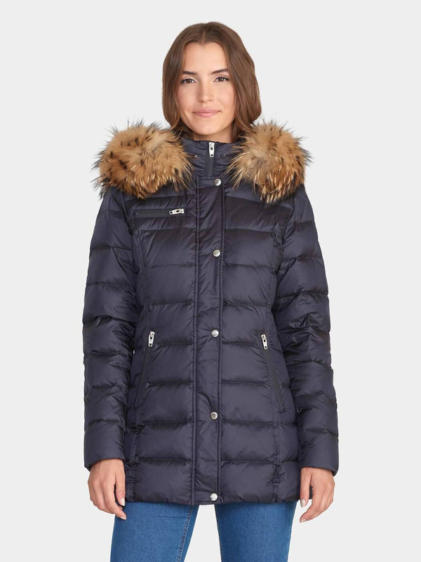 ROCKANDBLUE JOYCE MID 75 cm - Kurtka puchowa o dopasowanym kroju