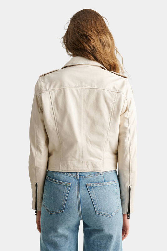 ROCKANDBLUE ERICA 47 cm - Krótka damska kurtka ramoneska