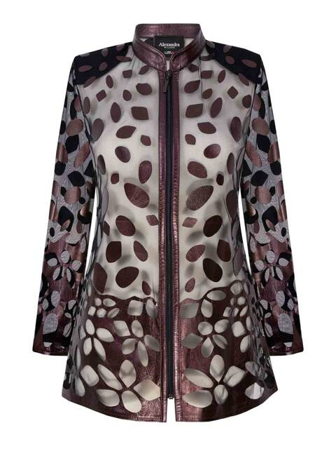 Elegancka skórzana kurtka modna skórzana marynarka