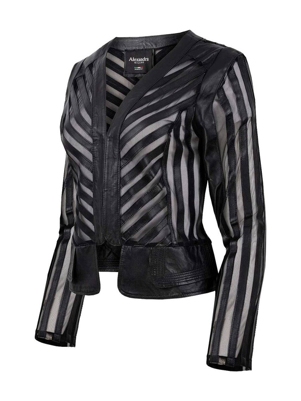 Żakiet skórzany ALEXANDRA MILANO