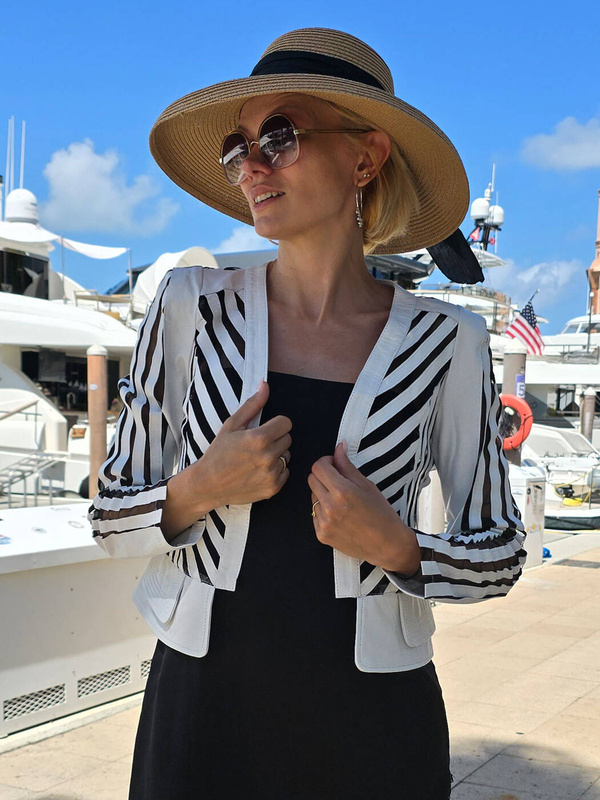 Żakiet skórzany ALEXANDRA MILANO