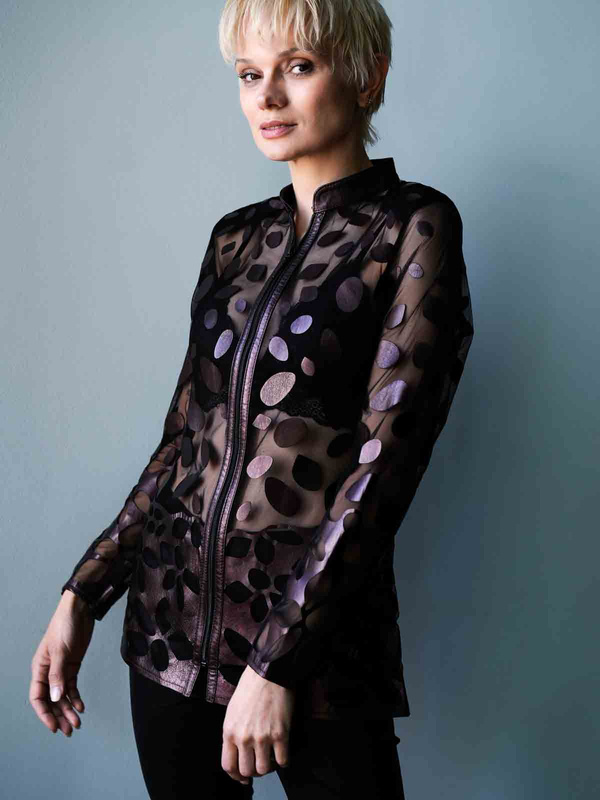 Żakiet skórzany ALEXANDRA MILANO