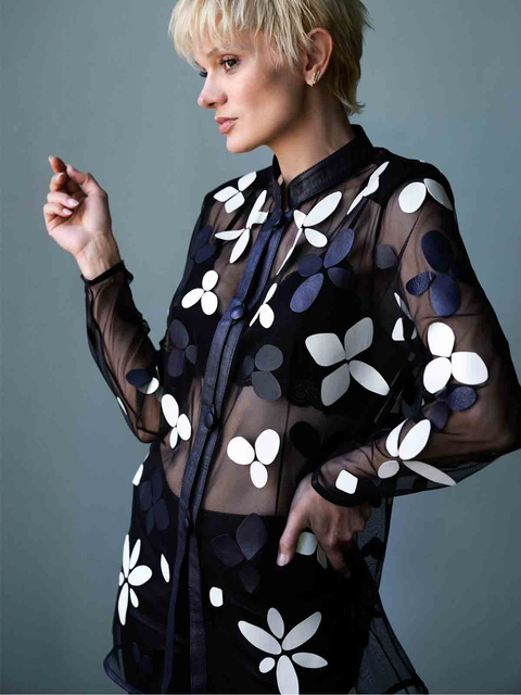 Żakiet skórzany ALEXANDRA MILANO