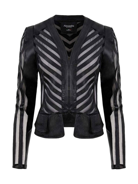 Żakiet skórzany ALEXANDRA MILANO