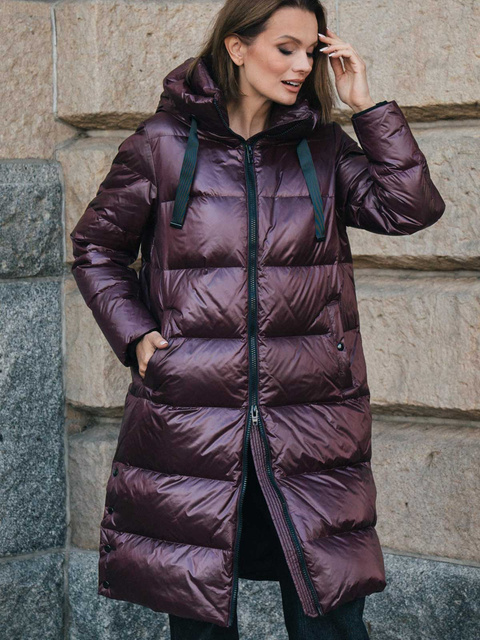 ROCKANDBLUE CAMILA COAT 105 cm - Długi puchowy płaszcz o swobodnym kroju