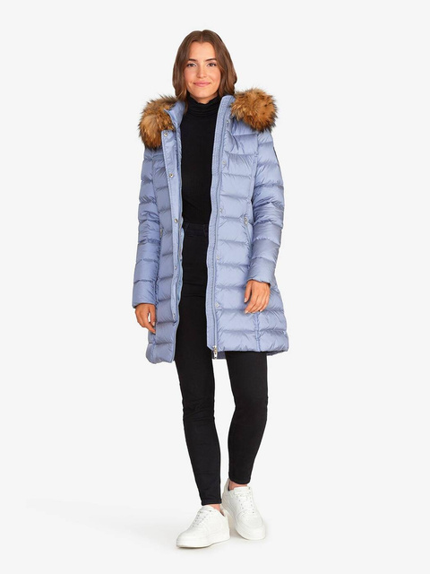 ROCKANDBLUE JOYCE COAT 90 cm  Płaszcz puchowy o dopasowanym kroju