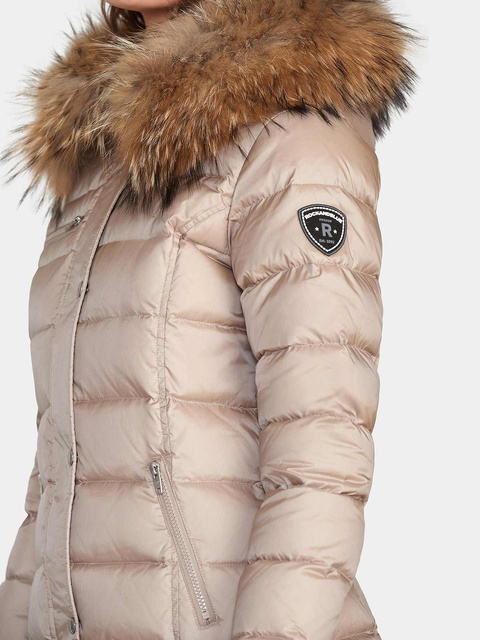 ROCKANDBLUE JOYCE COAT 90 cm Płaszcz puchowy o dopasowanym kroju