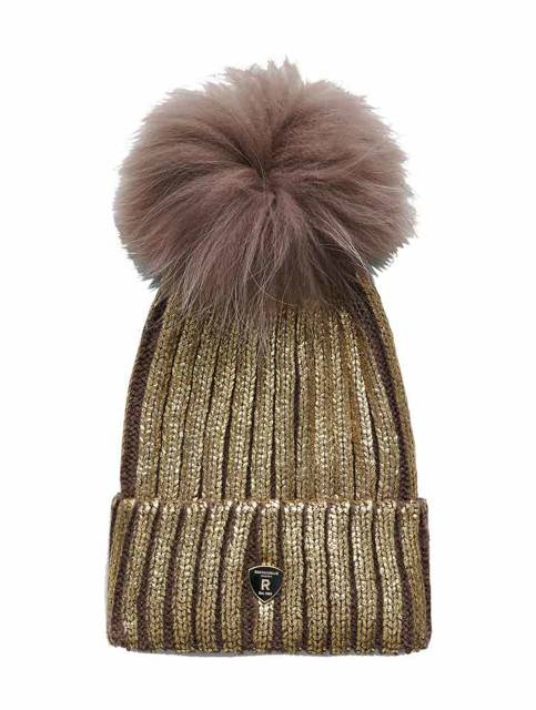 Czapka ROCKANDBLUE POM POM X Fungi Gold