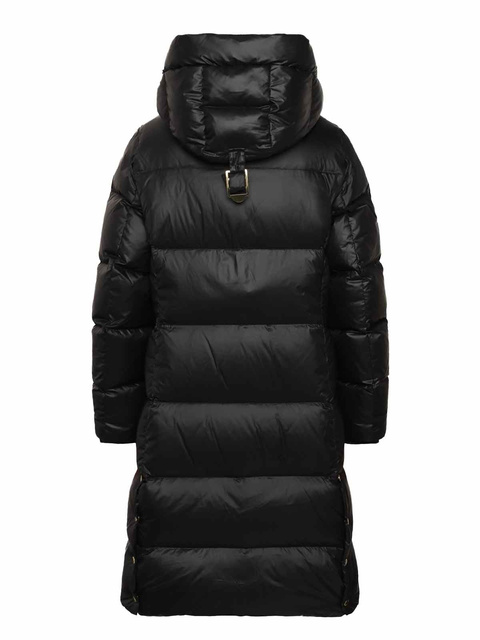 ROCKANDBLUE BONNIE COAT 105 cm - Czarny puchowy płaszcz oversize