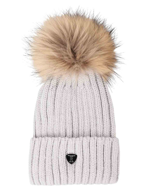 ROCKANDBLUE Czapka POM POM LT. GREY