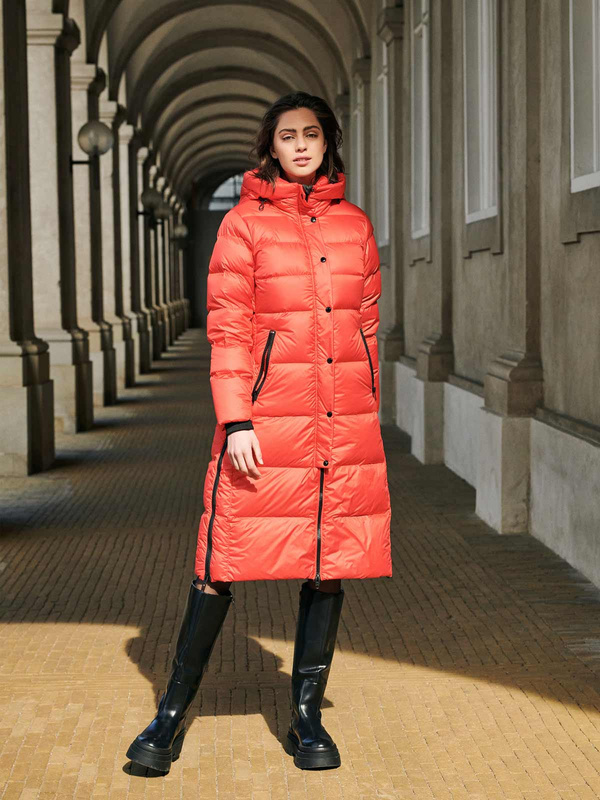 ROCKANDBLUE HEAVEN COAT 118 cm - Długi płaszcz puchowy