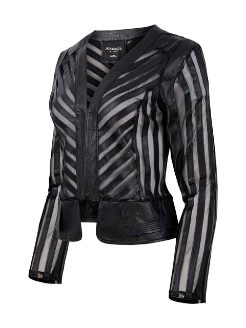 Żakiet skórzany ALEXANDRA MILANO