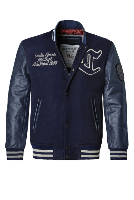 CORDON TEAM JACKET DARK NAVY - legendarna męska kurtka typu college