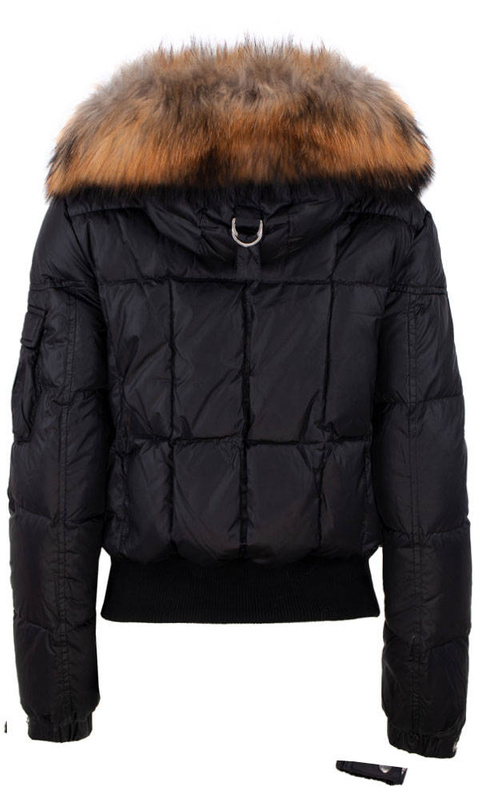 ROCKANDBLUE ELECTRA 57 cm - Młodzieżowa kurtka puchowa z kapturem i z kołnierzem z jenota