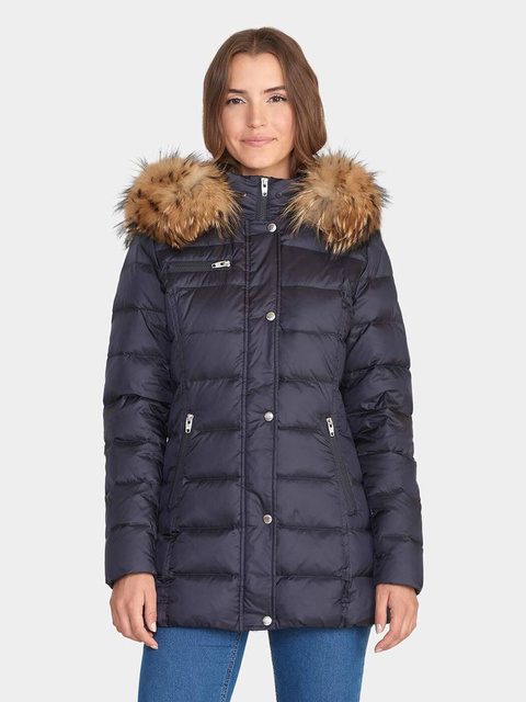 ROCKANDBLUE JOYCE MID 75 cm - Kurtka puchowa o dopasowanym kroju