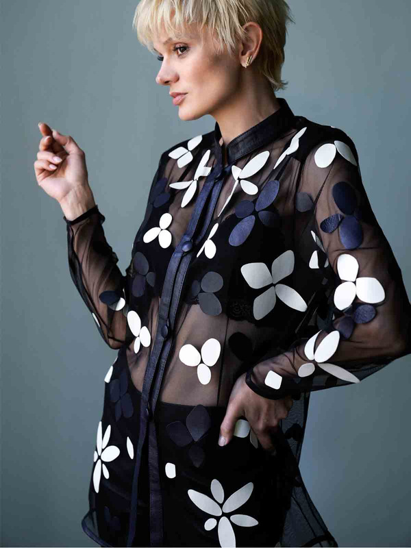 Żakiet skórzany ALEXANDRA MILANO