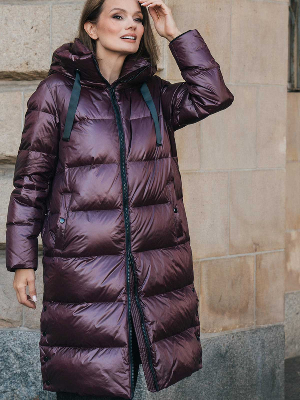 ROCKANDBLUE CAMILA COAT 105 cm - Długi puchowy płaszcz o swobodnym kroju