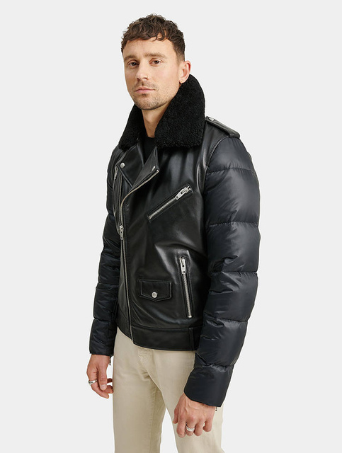 ROCKANDBLUE ZANE 65 cm - Kurtka skórzana typu ramoneska