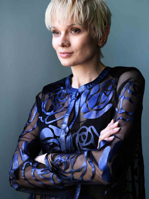 Żakiet skórzany ALEXANDRA MILANO