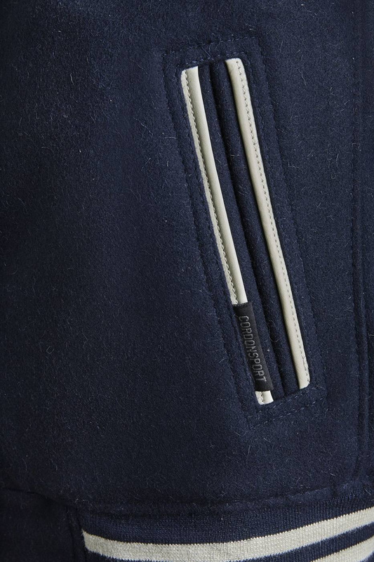 CORDON TEAM JACKET NAVY WHITE