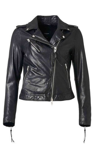 ROCKANDBLUE NIKKI 53 cm - Damska kurtka skórzana w stylu legendarnej ramoneski NOOS