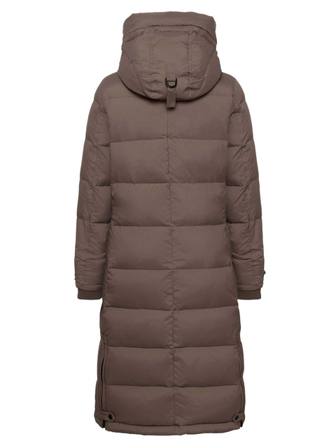 ROCKANDBLUE FALCON 110 cm - Długi puchowy damski płaszcz 
