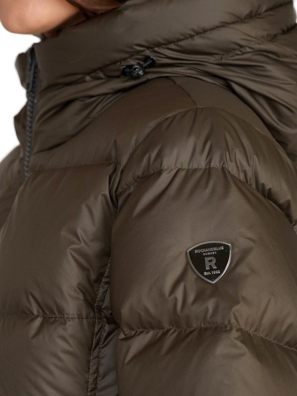 ROCKANDBLUE MIRANDA 65 cm - lekka damska puchowa kurtka o regularnym kroju