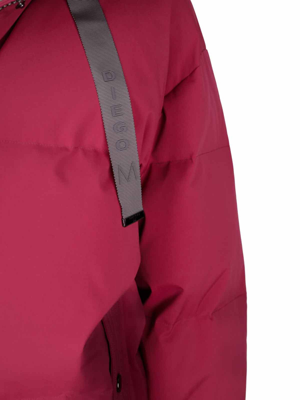 DIEGO M CROPPED FIT 61 cm - luksusowa włoska kurtka puchowa o luźnym kroju