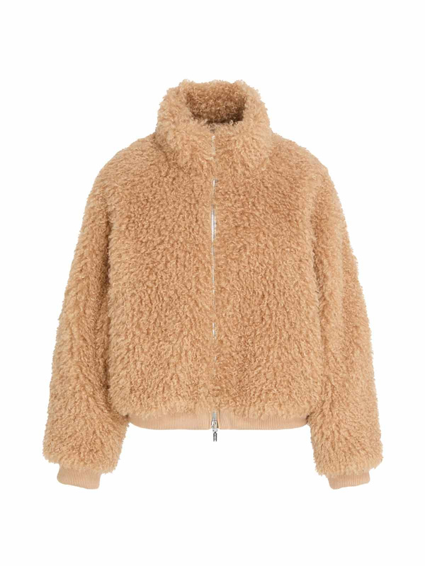 DIEGO M FAUX FUR 53 cm - włoska bomberka ze sztucznego futra